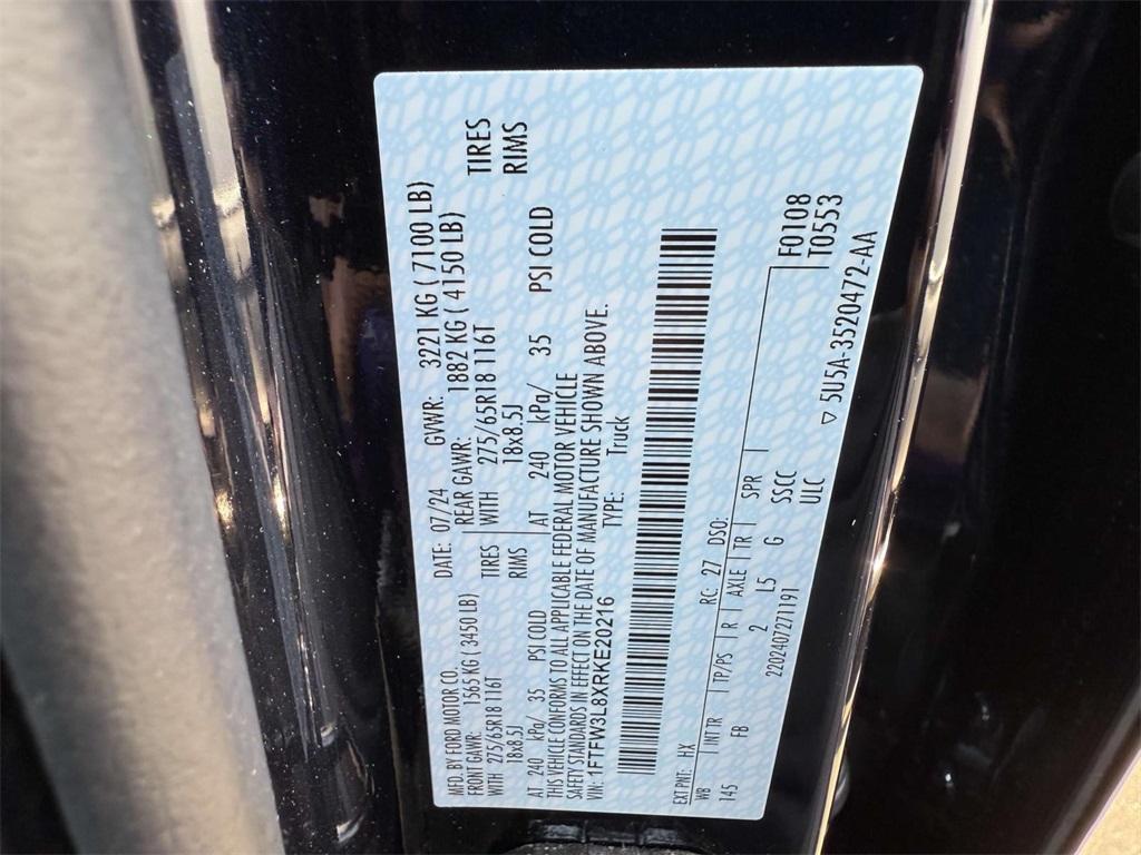 used 2024 Ford F-150 car, priced at $54,530