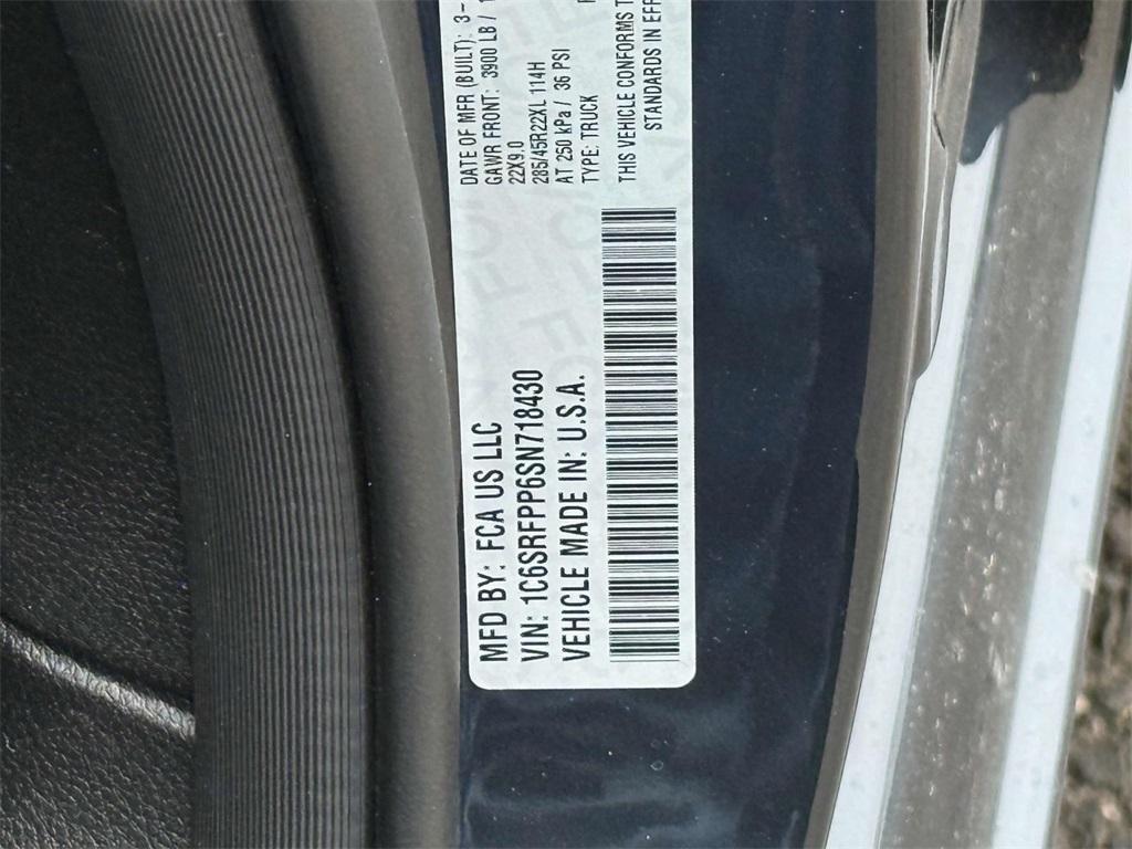 new 2025 Ram 1500 car, priced at $67,258