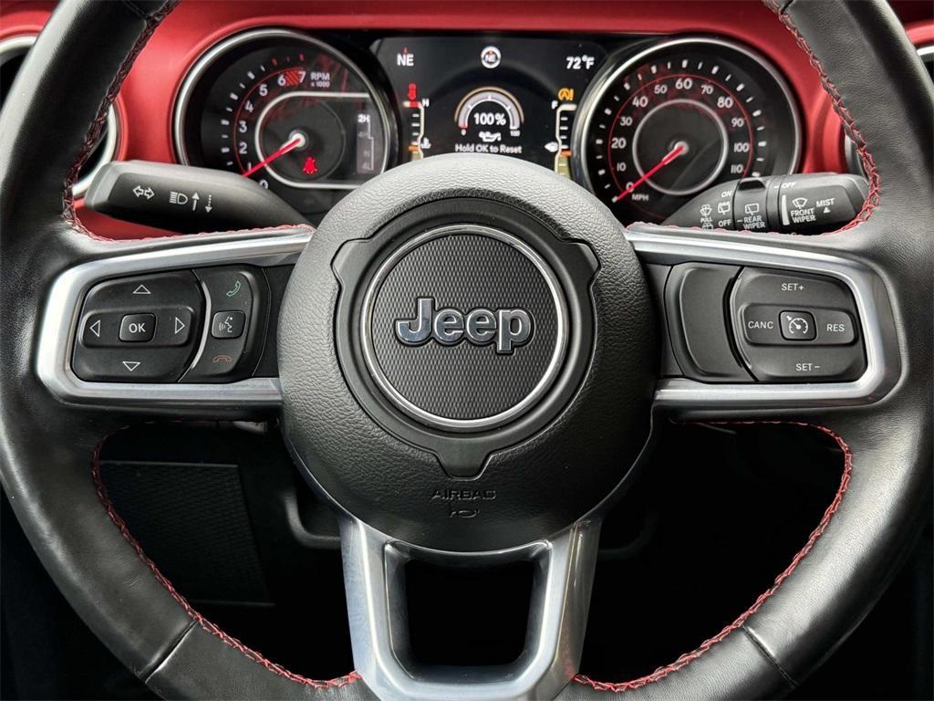 used 2021 Jeep Wrangler Unlimited car, priced at $34,522