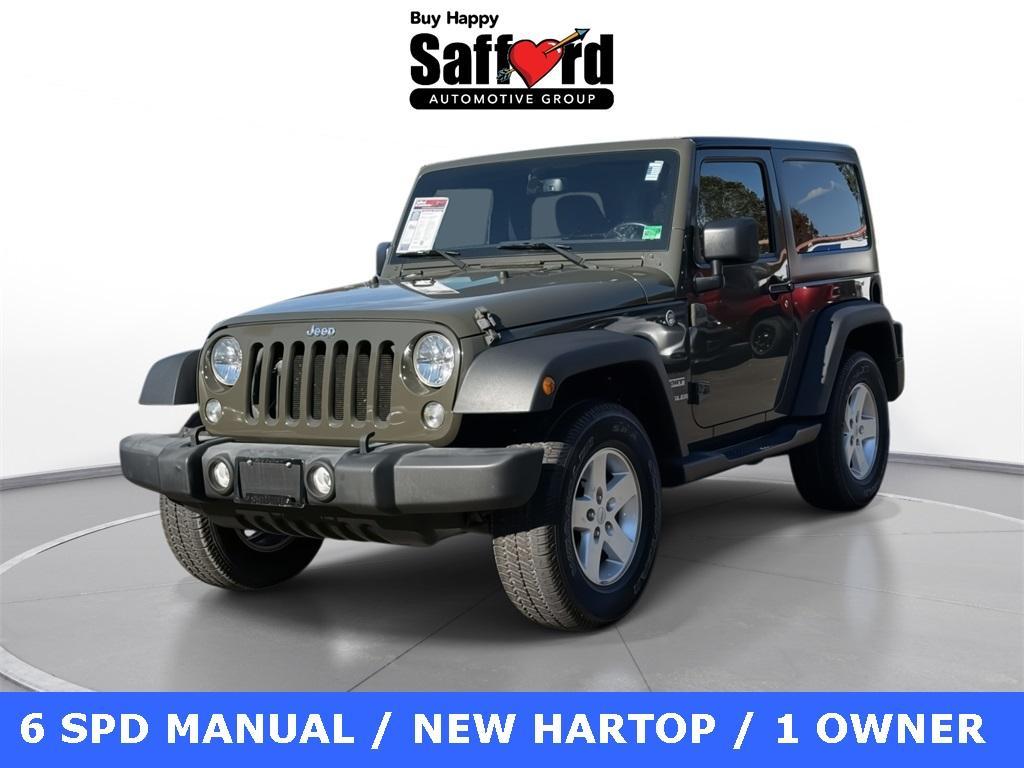 used 2015 Jeep Wrangler car, priced at $12,079