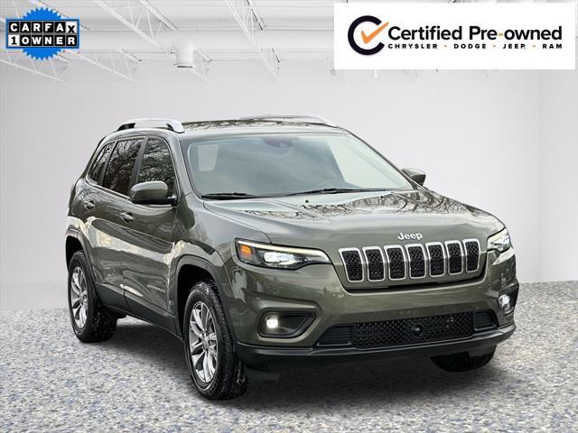 used 2021 Jeep Cherokee car, priced at $20,911