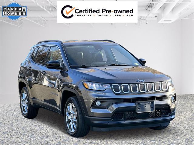 used 2022 Jeep Compass car, priced at $21,933