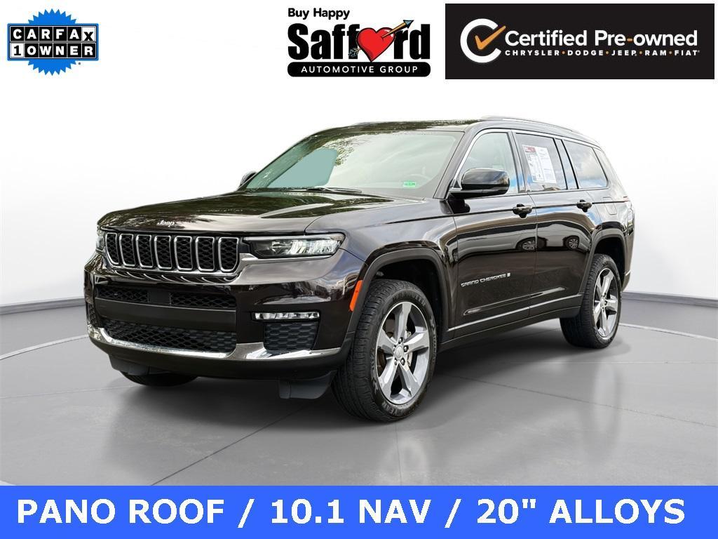 used 2022 Jeep Grand Cherokee L car, priced at $27,500