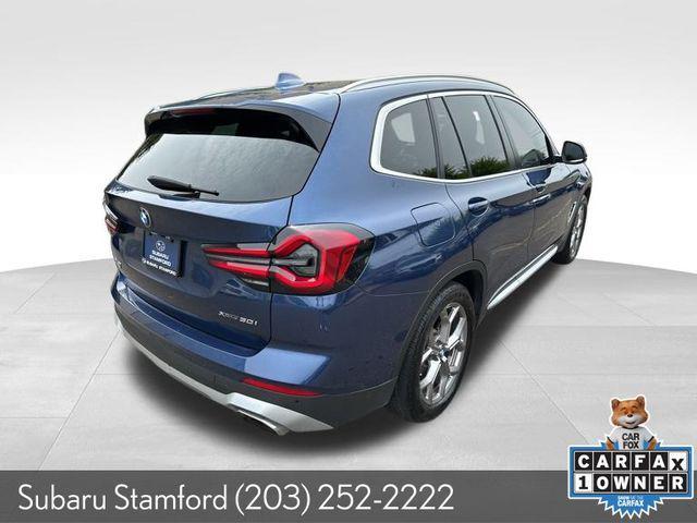 used 2022 BMW X3 car, priced at $31,483
