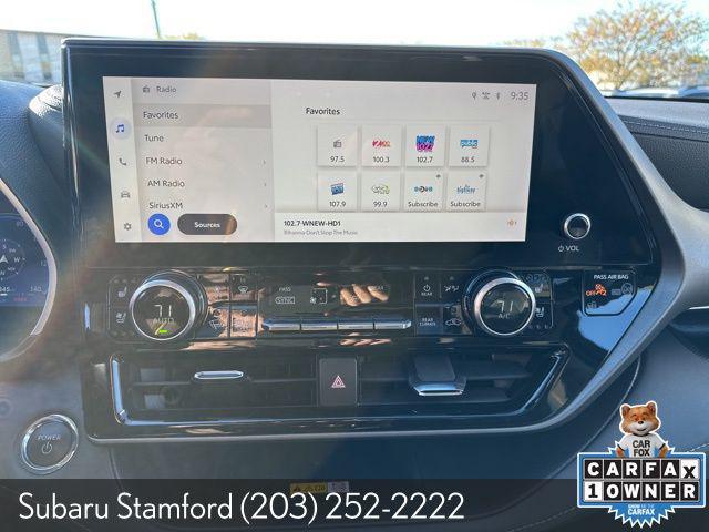 used 2023 Toyota Highlander Hybrid car, priced at $43,950