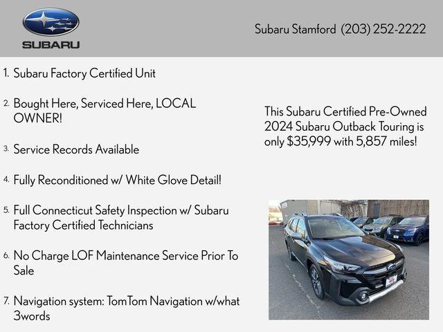 used 2024 Subaru Outback car, priced at $35,998