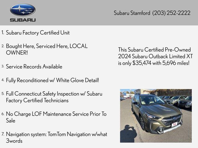 used 2024 Subaru Outback car, priced at $35,920