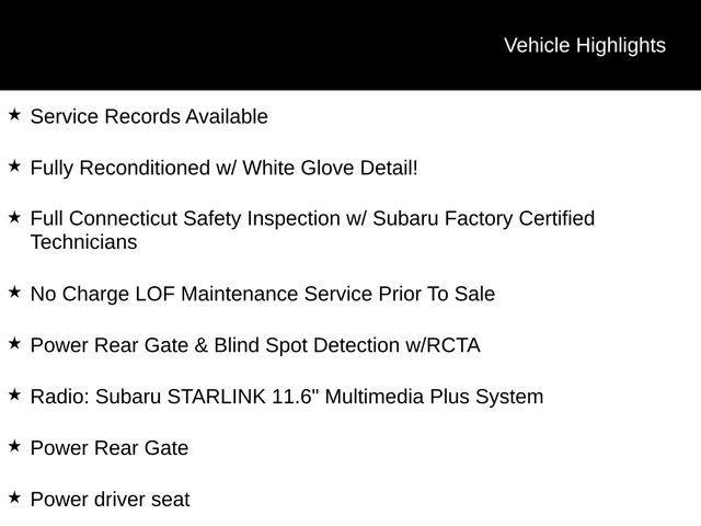 used 2025 Subaru Forester car, priced at $31,960
