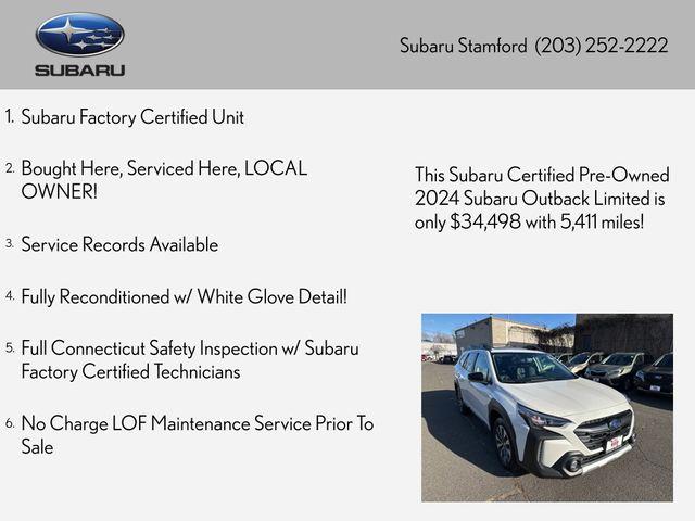 used 2024 Subaru Outback car, priced at $33,809