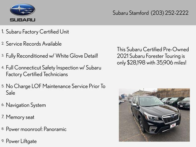 used 2021 Subaru Forester car, priced at $28,198