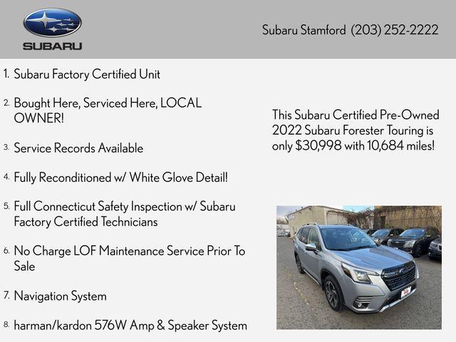 used 2022 Subaru Forester car, priced at $30,849