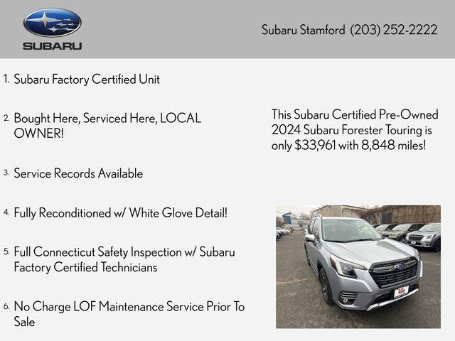 used 2024 Subaru Forester car, priced at $34,998