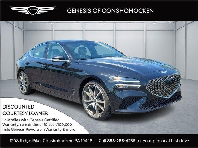 used 2023 Genesis G70 car, priced at $43,152