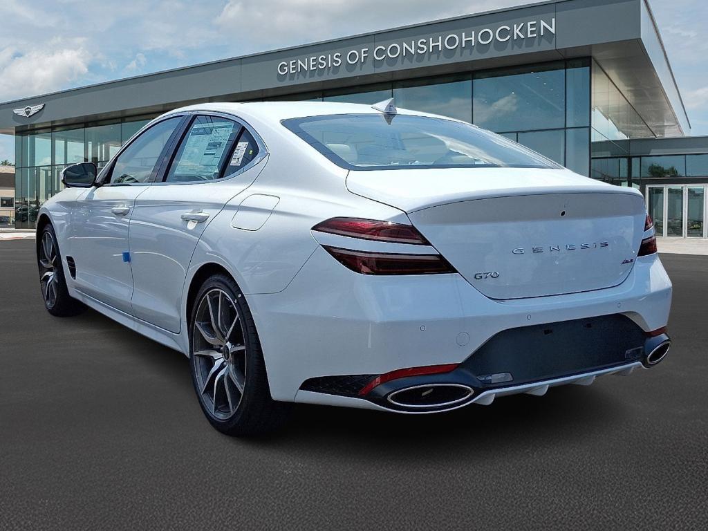 new 2026 Genesis G70 car, priced at $52,275