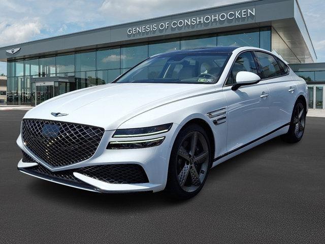 new 2024 Genesis G80 car, priced at $71,421