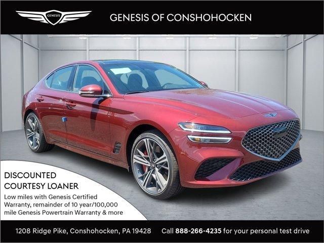 used 2024 Genesis G70 car, priced at $49,533