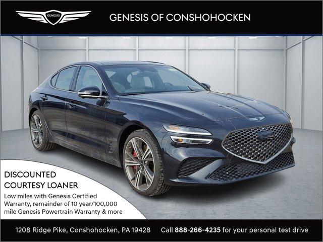 used 2024 Genesis G70 car, priced at $49,900