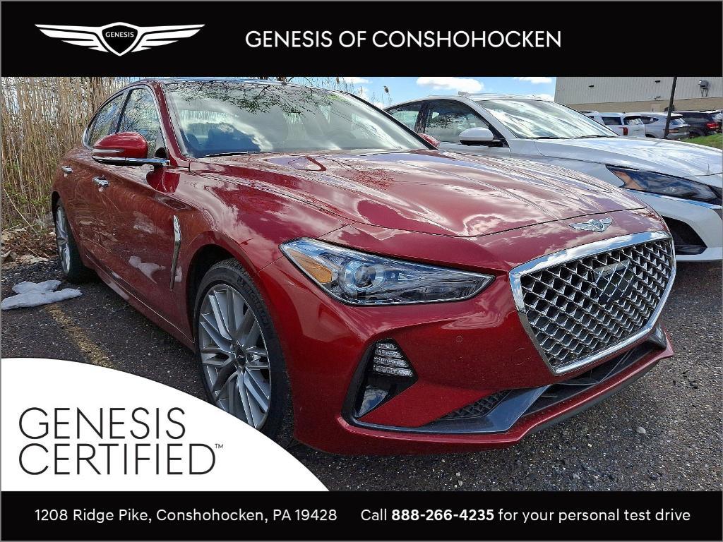 used 2021 Genesis G70 car, priced at $26,767