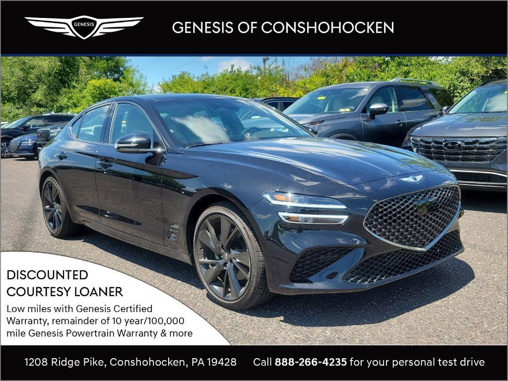 used 2023 Genesis G70 car, priced at $38,995