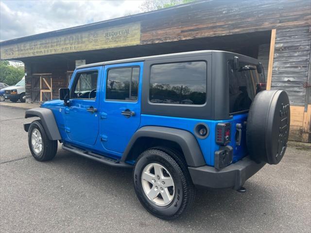 used 2016 Jeep Wrangler Unlimited car, priced at $16,499