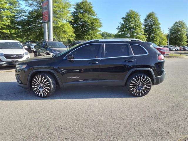 used 2019 Jeep Cherokee car, priced at $18,550