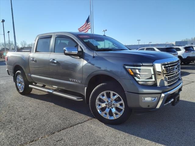 used 2021 Nissan Titan car, priced at $38,450