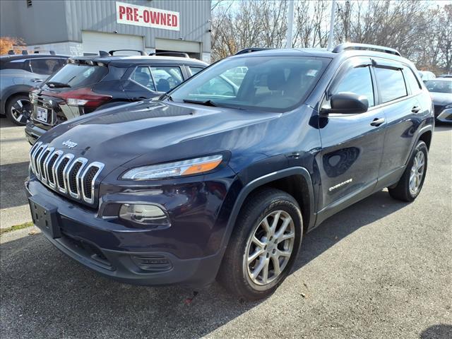 used 2016 Jeep Cherokee car, priced at $12,985