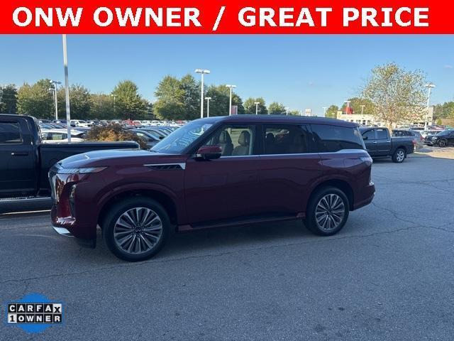 used 2025 INFINITI QX80 car, priced at $81,650