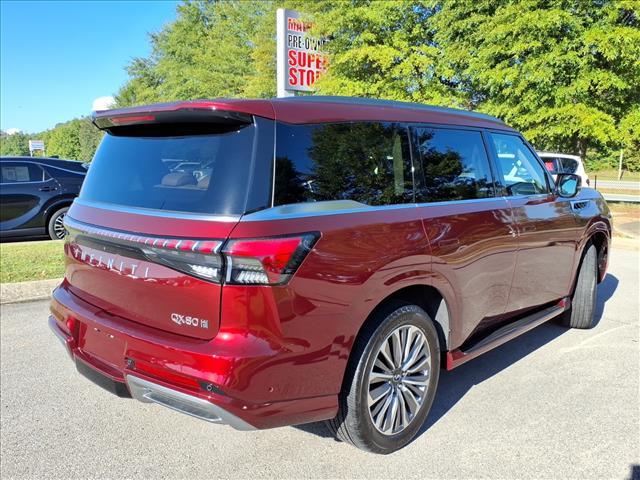 used 2025 INFINITI QX80 car, priced at $78,850