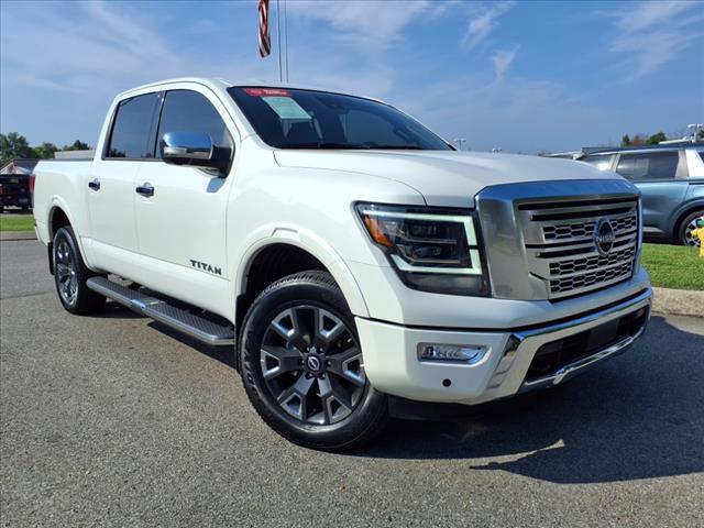 used 2023 Nissan Titan car, priced at $48,995