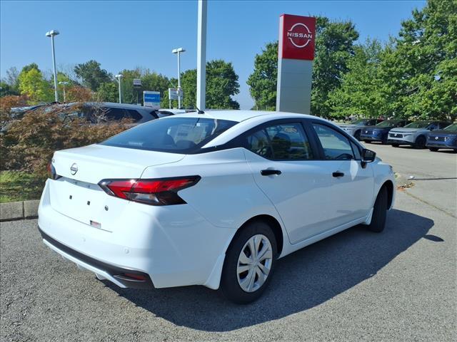 new 2025 Nissan Versa car, priced at $17,270