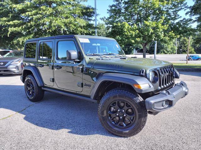 used 2020 Jeep Wrangler Unlimited car, priced at $28,650