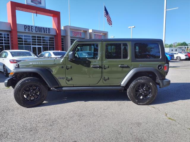 used 2020 Jeep Wrangler Unlimited car, priced at $28,650