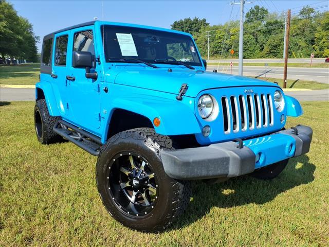 used 2017 Jeep Wrangler Unlimited car, priced at $21,950