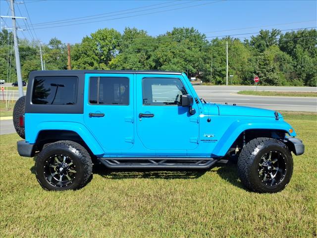 used 2017 Jeep Wrangler Unlimited car, priced at $21,950