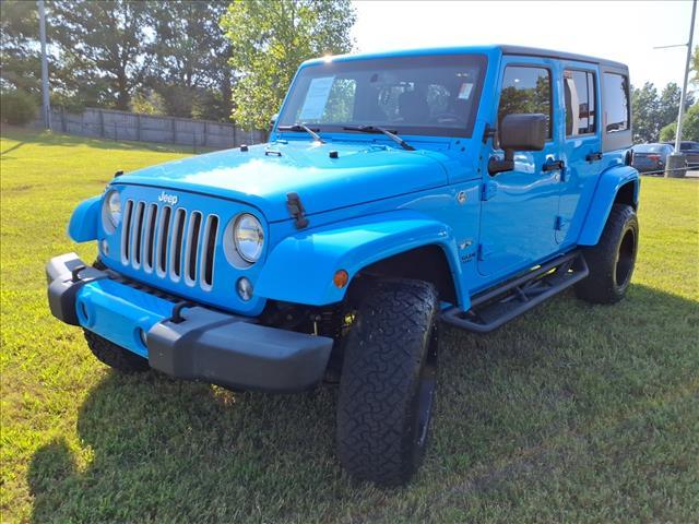used 2017 Jeep Wrangler Unlimited car, priced at $21,950