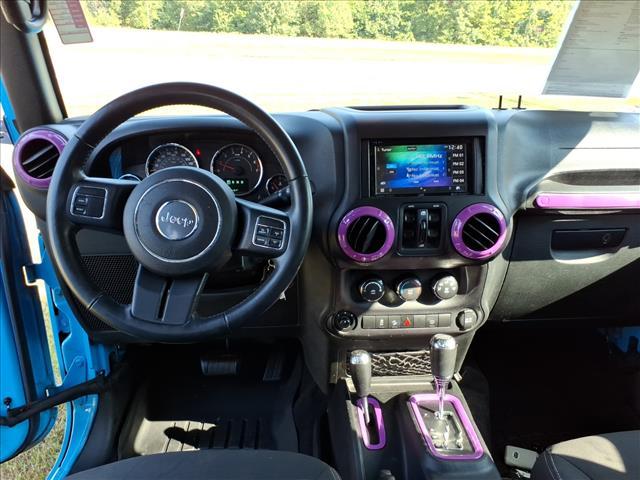 used 2017 Jeep Wrangler Unlimited car, priced at $21,950