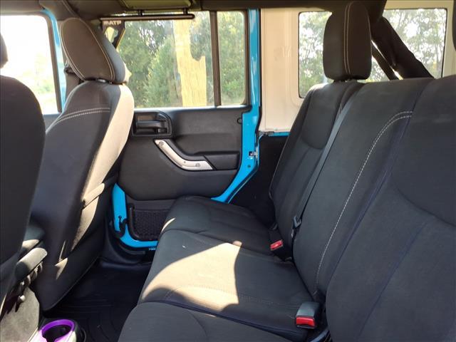 used 2017 Jeep Wrangler Unlimited car, priced at $21,950