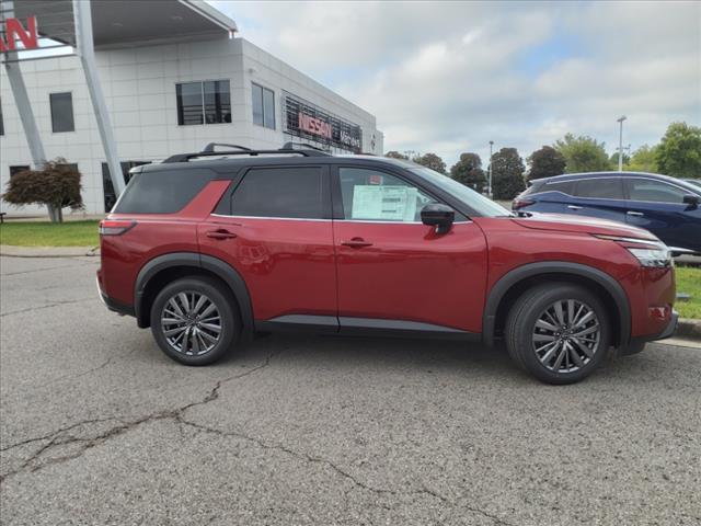 new 2024 Nissan Pathfinder car, priced at $45,672