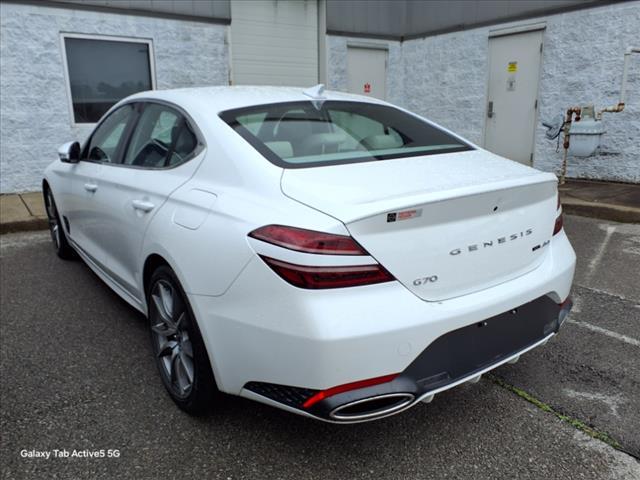 used 2022 Genesis G70 car, priced at $35,950