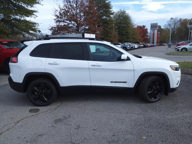 used 2021 Jeep Cherokee car, priced at $15,925