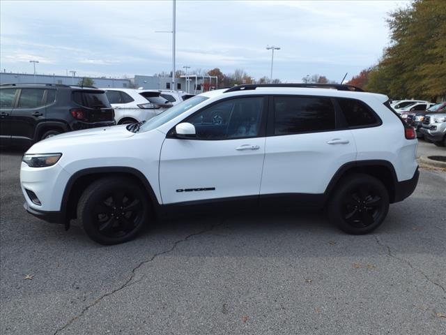 used 2021 Jeep Cherokee car, priced at $15,925