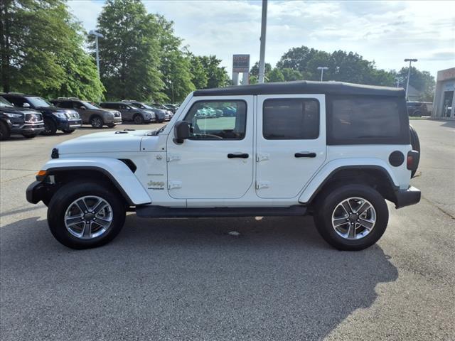 used 2022 Jeep Wrangler Unlimited car, priced at $35,550