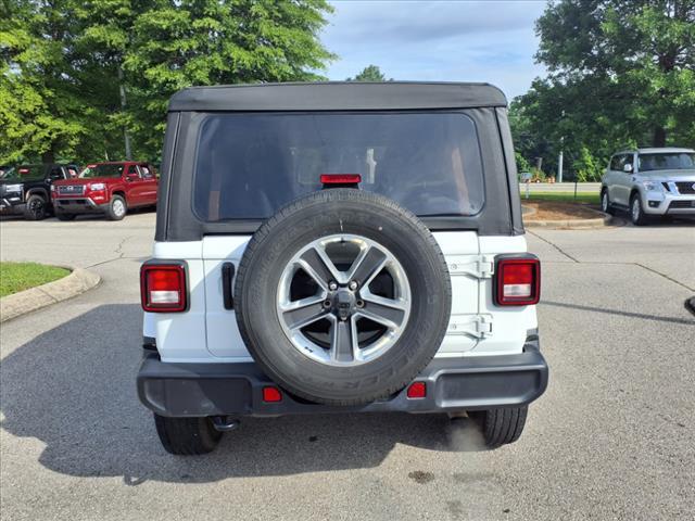 used 2022 Jeep Wrangler Unlimited car, priced at $35,550