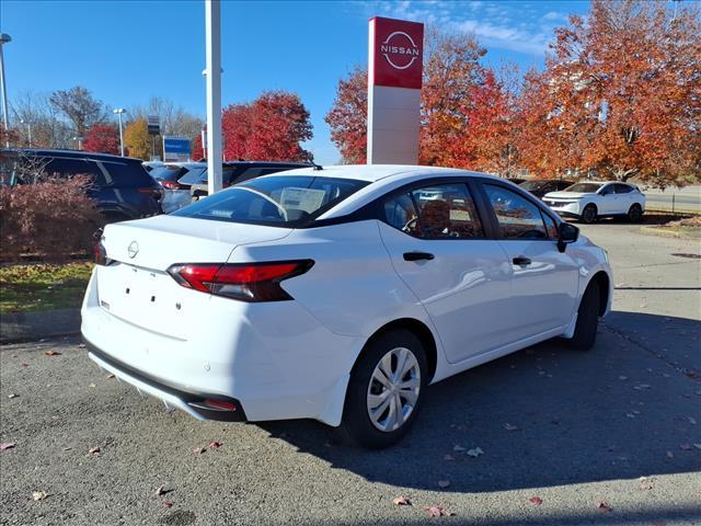 new 2025 Nissan Versa car, priced at $17,250