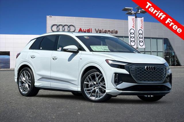 new 2025 Audi Q4 e-tron car, priced at $63,985