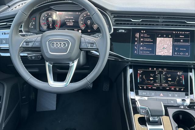 new 2025 Audi Q8 car, priced at $84,175