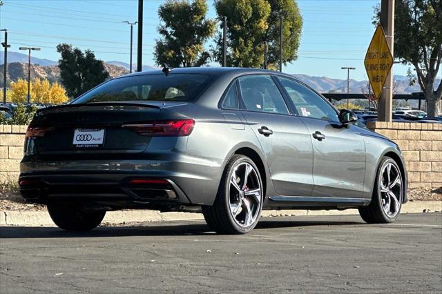 new 2025 Audi A4 car, priced at $53,135