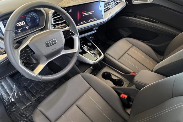 new 2025 Audi Q4 e-tron car, priced at $60,935