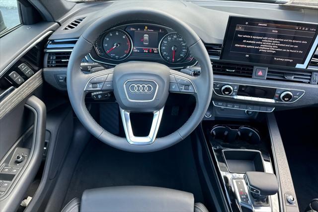 new 2025 Audi A4 car, priced at $48,075